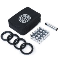 M12X1.25 SIEGE CONIQUE CANNELE CHROME 67/56MM